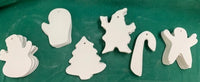 Assortment Pack of 10 Christmas Ornaments