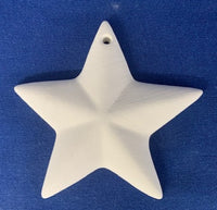 Faceted Star Christmas Ornament