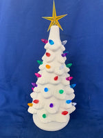 11" Christmas Tree with Attached Base