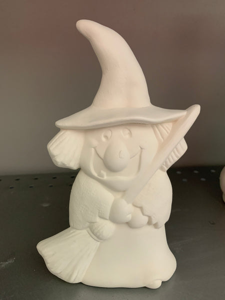 Witch with Broom