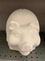Huge Pig Piggy Bank with Stopper