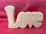 Love Word Plaque