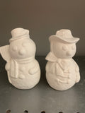 Mr. & Mrs. Snowman Set