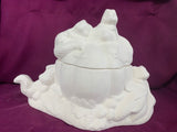 Squirrels Fall Pumpkin Candy Dish