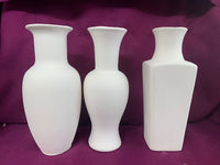 Set of 3 Assorted Bud Vases