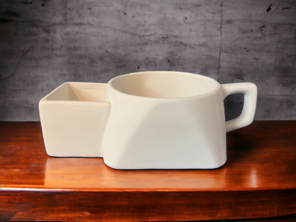 Discontinued Chef Soup and Cracker Mug Bisque