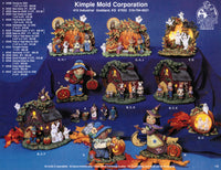 Witch Riding Broom Pumpkin  LIGHT Up