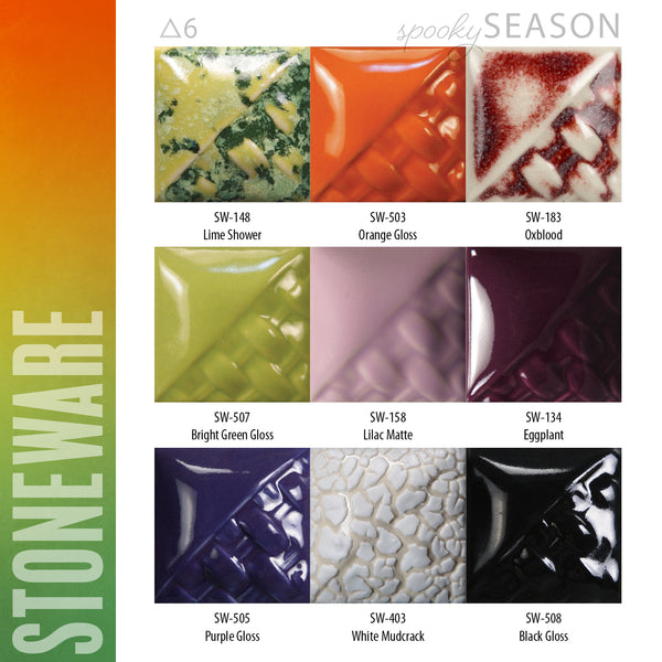 Mayco Stoneware Glaze Fall Color Kit