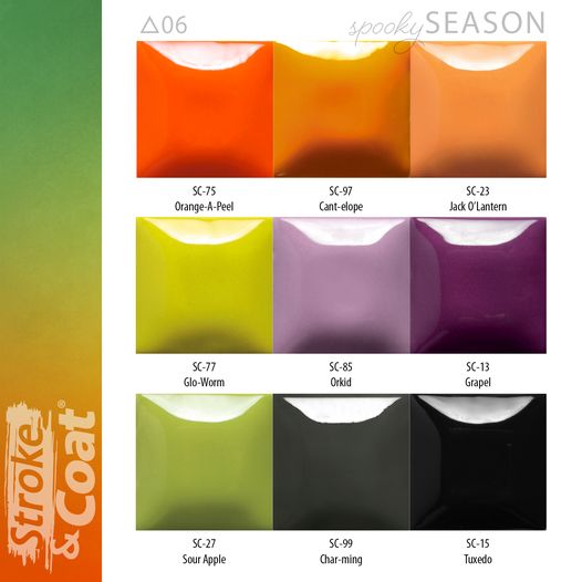 Mayco Stroke & Coat Fall Color Kit