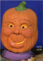Happy Light Up Pumpkin