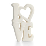 Standing LOVE Plaque