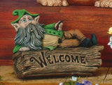 Welcome Gnome Wall Plaque