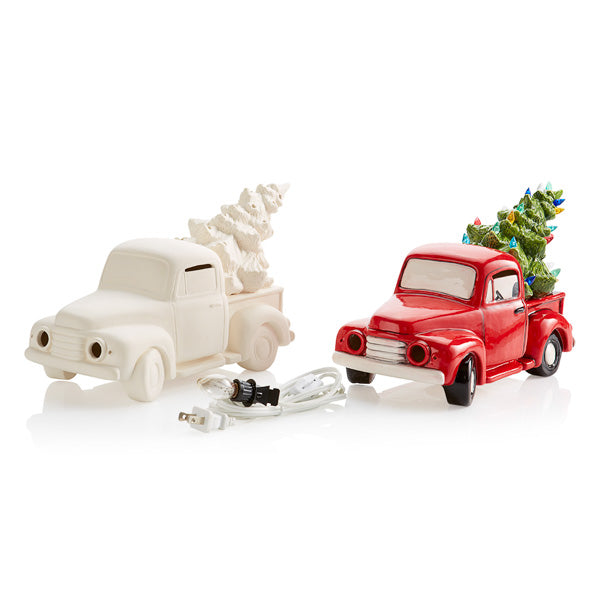 Class Sign Up - December 2, 2025  10AM Vintage Truck w/ Tree Light-Up - Drybrush Class