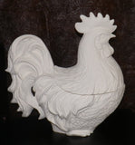 HUGE Rooster Coookie Jar