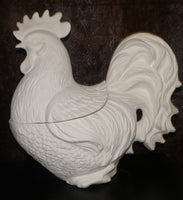 HUGE Rooster Coookie Jar