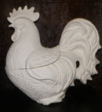 HUGE Rooster Coookie Jar