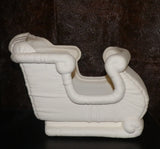 HUGE Softee Quilted Christmas Santa Sleigh