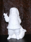 Santa Claus Waving Flower Planter or Candy Dish