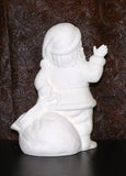 Santa Claus Waving Flower Planter or Candy Dish