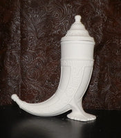 Viking Cup Drinking Horn Tankard Medieval Inspired Mug with Lid
