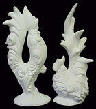 Elegant Rooster and Hen Set Rare Set