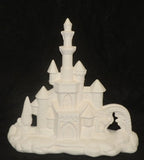 Large Mystical Fantasy CASTLE  12 1/2" tall