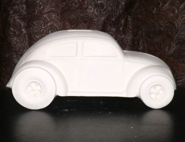 Beetle Volkswagon Bug Punch bug Bank with Stopper