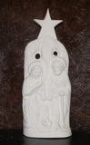 Tall Christmas Nativity Scene Piece Jesus Mary Joseph
