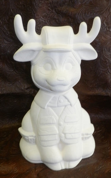 DEER HUNTER wearing Camo & Safety Gear