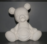 Softee Softy Quilted Teddy Bear in Diaper Bank Includes Stopper