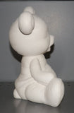 Softee Softy Quilted Teddy Bear in Diaper Bank Includes Stopper