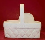 Santa Claus Face Woven Christmas Basket