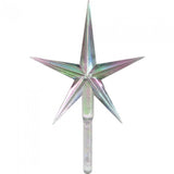 Medium Modern Aurora Irridescent Tree Star * Replacement for Vintage Ceramic Tree *  Choose Color
