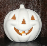 Plain Carved Pumpkin Halloween Light Up