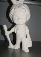 Large Maid Cleaning Lady  Smiley
