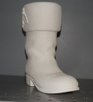 Large Christmas Santa Boot with Holly