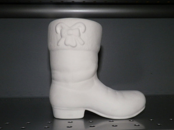 Santa Boot with Candy Canes