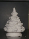 5" Mini CHRISTMAS Tree on Base with Pinlights