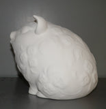 Large Pig Piggy Bank with Flowers with Stopper