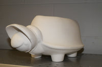 Large TURTLE in Bonnet Planter Flower Pot