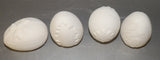 Set of 4 Detailed  EASTER Eggs Ribbon Daisy