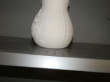 LOG CABIN Watermill Scene Flower Pot Planter Vase