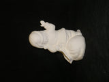 Santa Claus Waving Flower Planter or Candy Dish