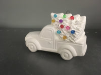 Truck with Christmas Tree Christmas ORNAMENT