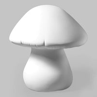 8" Garden Mushroom